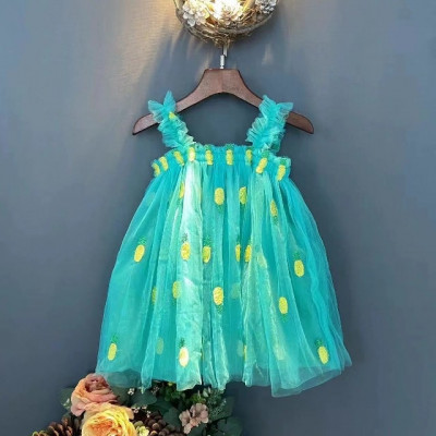 dress much stitch pineapple (063004) dress anak perempuan